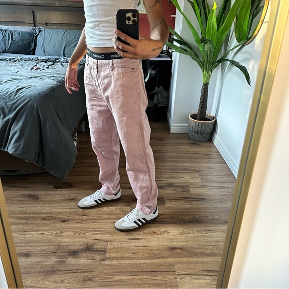 PINK CHINO PANTS - Picture 6 of 6